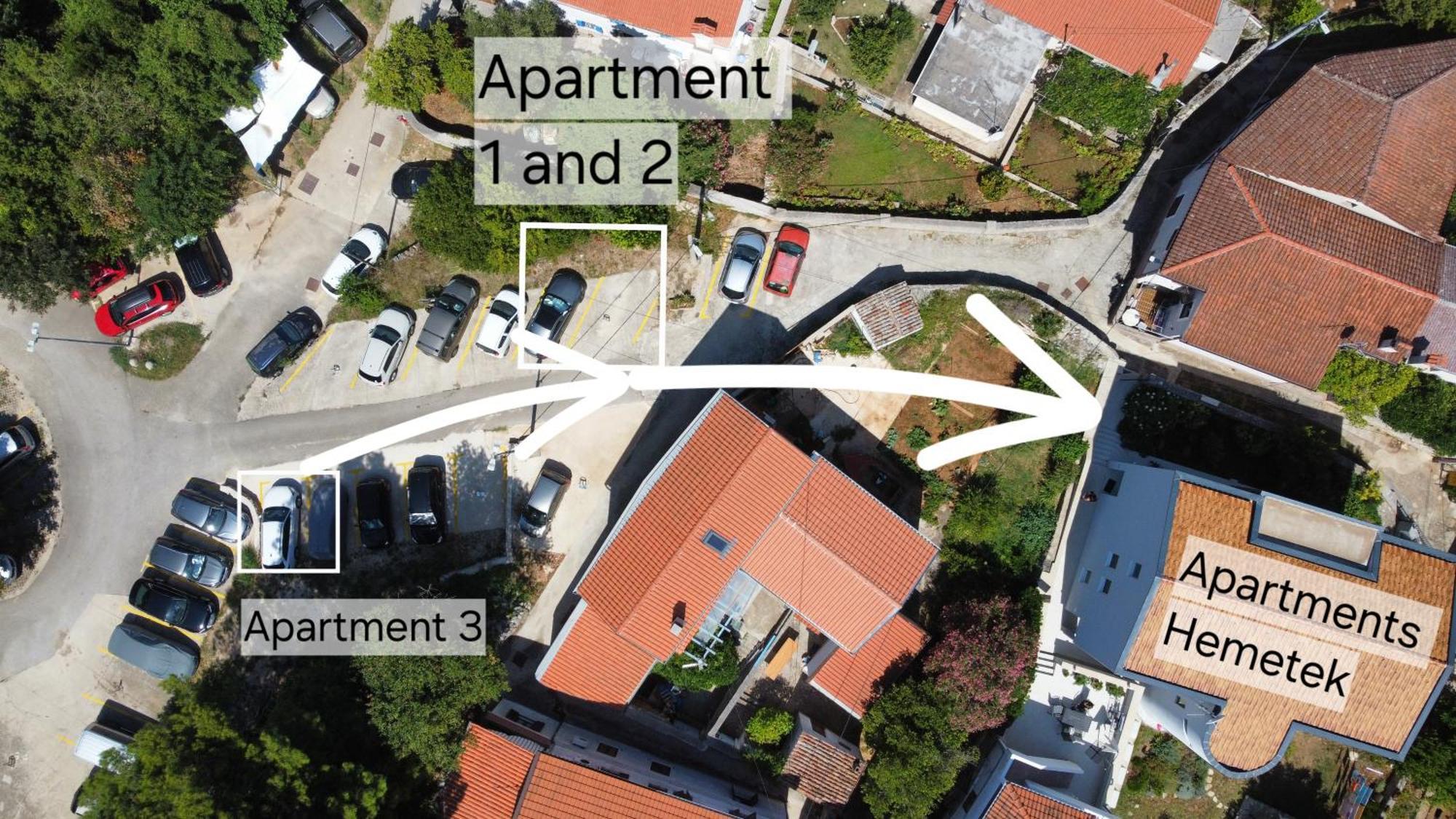 Apartments Hemetek Veli Lošinj Exteriör bild